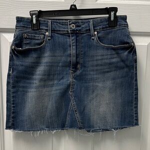 Signature Levi Strauss High-Rise Blue Skirt